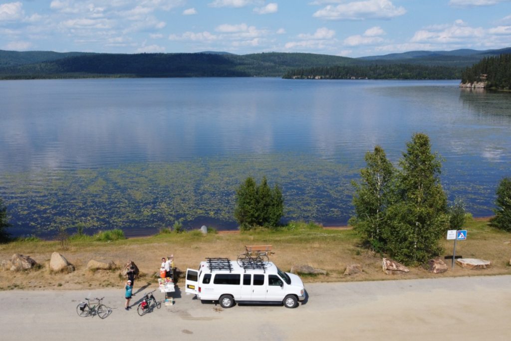 Birch-Lake-is-a-pretty-place-to-set-up-a-lunch-break