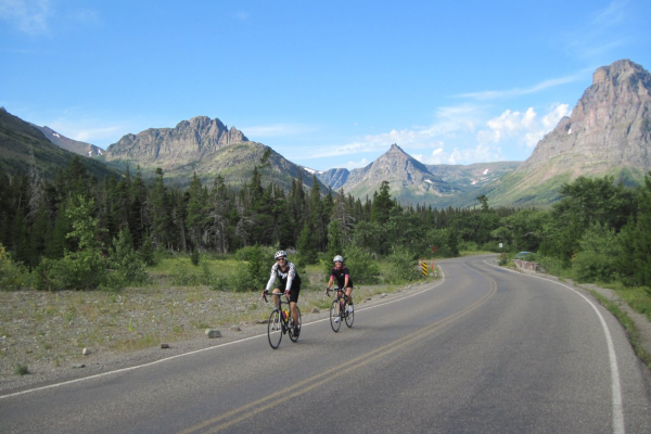 Our Glacier NP. & Waterton NP Bike Tour has suitable options for cyclists of all abilities
