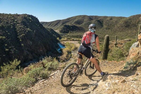 The Black Canyon trail follows a route used since the times of pre-historic Native American travelers and traders. 