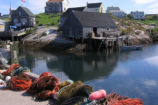 Charming coastal cities along the Nova Scotia Cape Breton Bike Tour 