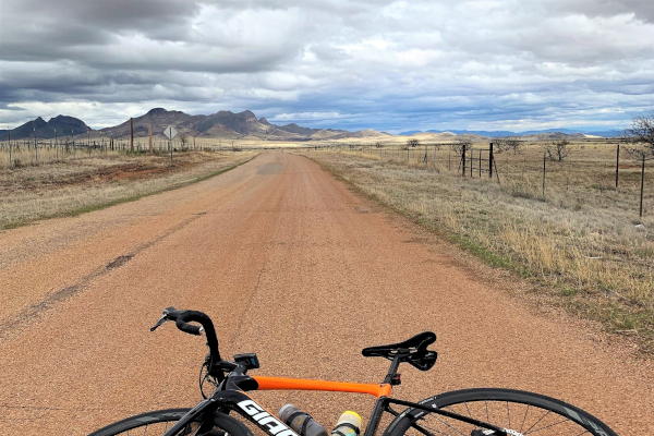 The quiet roads on our Arizona Sonora bike tour