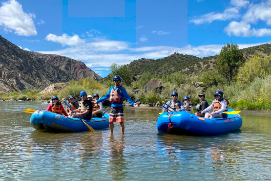 Spend a half-day rafting the Rio Grande River