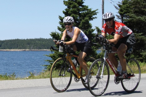 Cycling the Boothbay to Bar Harbor tour
