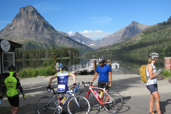 Glacier National Park & Waterton National Park bike tour