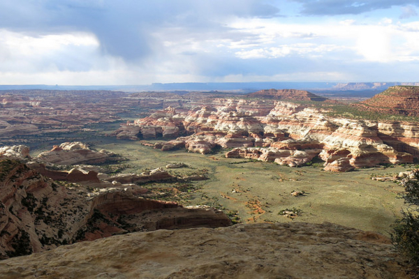 The Needles district on the Trail of the Ancient mountain bike tour