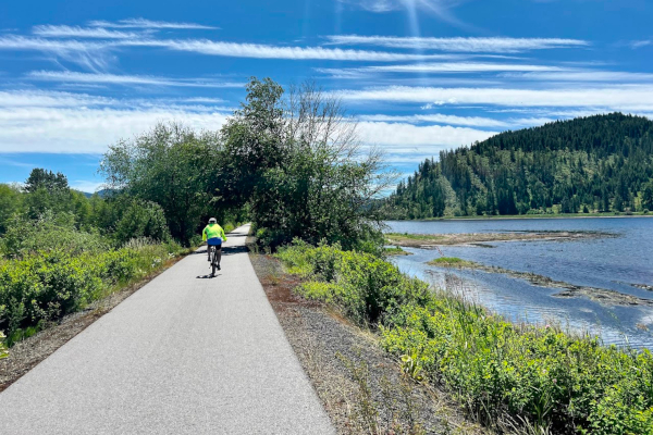 See what the fuss is about as you ride the entire length of the Silver Valley on the Hiawatha Trail and the Trail of the Coeur d’Alenes.