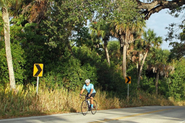 To a region known for barrier islands, aromatic citrus groves, boating and sport-fishing, we’ve found onto an uncharted and original cycling destination.