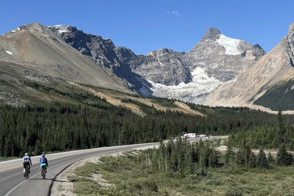 Cycling the Glacier, Banff, Jasper tour